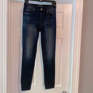 Express ankle leggings high rise jeans